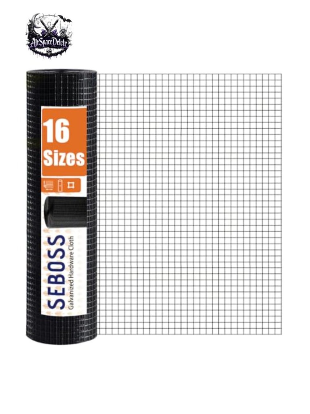Galvanized Steel Hardware Cloth 1/2 Inch 19-Gauge 48x100 Ft Fencing